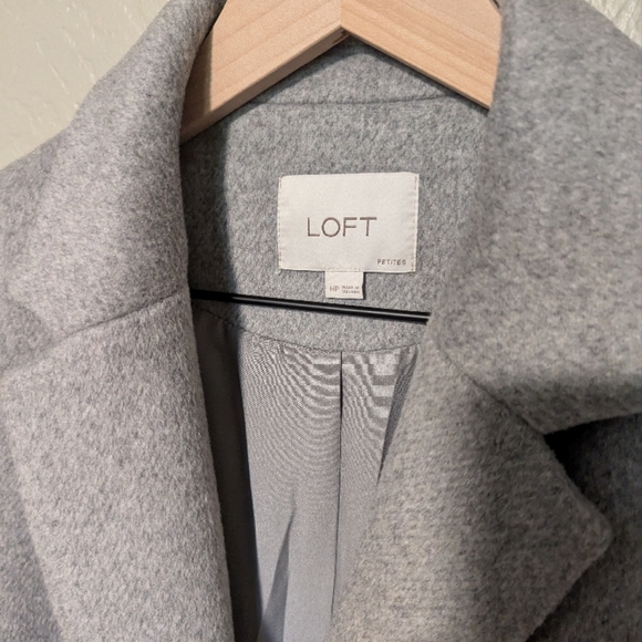 LOFT Gray Jacket - Picture 1 of 4